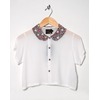 Andy Collared Crop Blouse 0151 ONE