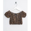 Motel Vintage Gypsy Crop Top 0045 SIZE M