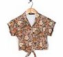 Penny Tie Crop Shirt 0146