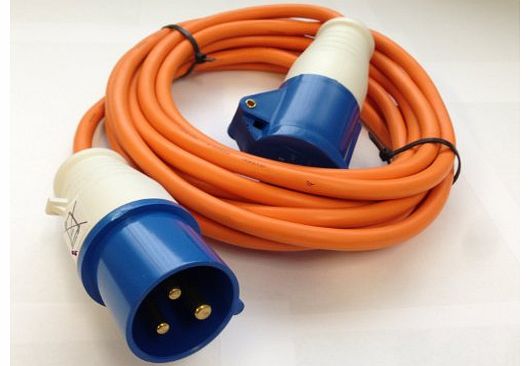 5 Metre 230v Caravan Hook Up Extension Mains Cable Lead (CE Approved)
