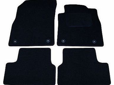 Motionperformance Essentials Vauxhall Astra (J) (2010-present) Tailored Car Mats BLACK - mat set for astra j 2010 onwards
