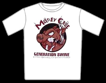 Motley Crue Pig Cigar T-Shirt