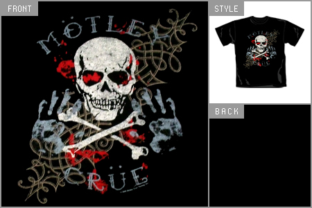 Motley Crue (Pirate Skull) Kids T-Shirt