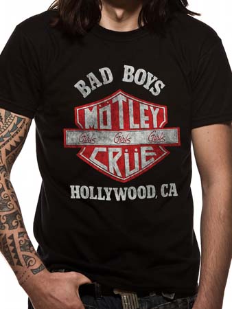 Motley Crue (Shield) T-shirt cid_8039TSBP