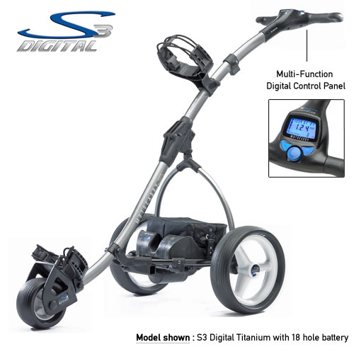 MotoCaddy S3 Digital Electric Golf Trolley -