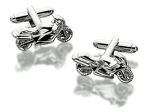 Motorbike Swivel Link Cufflinks - 014526
