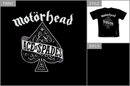 Motorhead (Ace Tour) T-Shirt brv_13682043T
