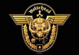 Motorhead Hammered Textile Poster