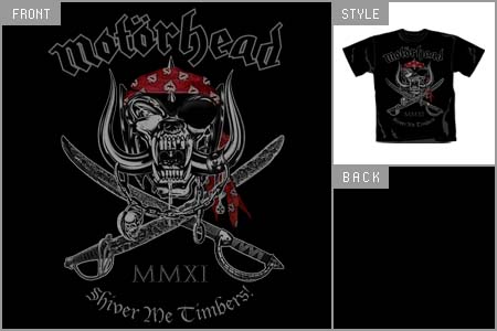 Motorhead (Shiver Me Timbers) T-Shirt cid_7324TSBP