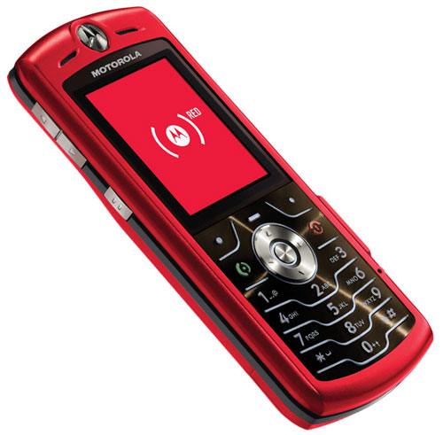 Motorola SLVR L7 UNLOCKED RED