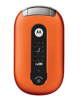 Motorola U6 PEBL UNLOCKED - ORANGE