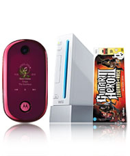 Motorola U9  Free Nintendo Wii and Guitar