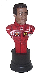 Motorsport Statuettes Michael Schumacher Face Bust