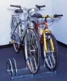 Bicycle park system bike stand for 3 bikes (expandable)