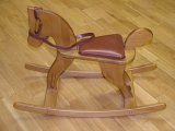 Toys of Yesterday wooden rocking horse