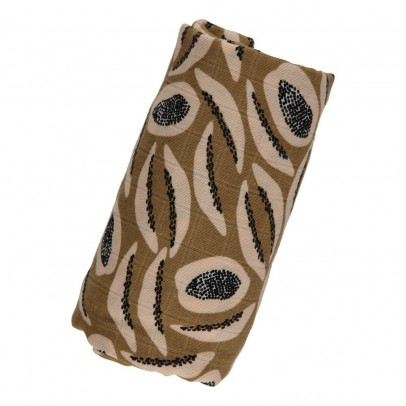 Moumout Papuche Papaya Fitted Sheet Beige pink 60x120