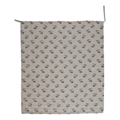 Moumout Small Raccoons Swaddle Grey S
