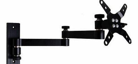 Flat Panel Monitor/LCD TV Wall Mount with Dual Articulating Arm for 13-30`` TV/Monitor