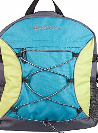 Mountain Warehouse Bolt 18 Litre Rucksack Bag Backpack Back Pack Walking School Hiking Bike Camping Turquoise One Size