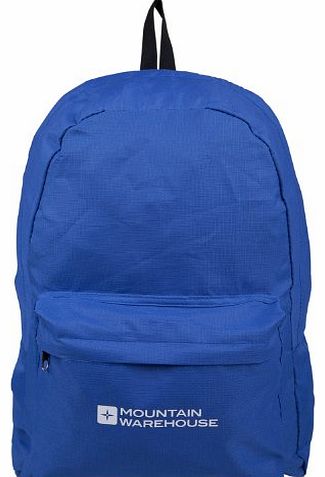 Compact Water Resistant Packaway Lightweight Fold Up Backpack Rucksack Back Pack Cobalt One Size