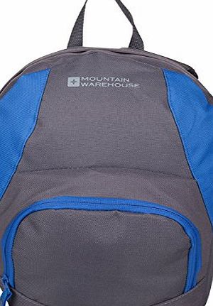 Mountain Warehouse Ebony 10L Small Walking Adjustable Lightweight Daypack Backpack Sport Cobalt One Size