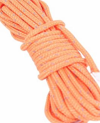 Pack of Four 4 Spare Bright Replacement Reflective Guy Rope Tent Camping Hiking Orange One Size
