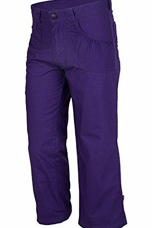 Mountain Warehouse Winter Shore Adjustable Lightweight Breathable Kids Girls Walking Trousers Purple 7-8 years