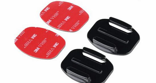 Mounted GoPro Flat Stickies MOUNTEDFLATSTICK