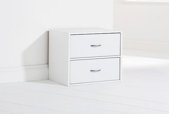 Mountrose 2 Drawer Chest In White