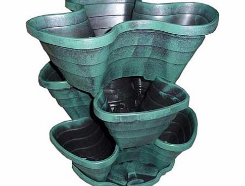 Mountrose 3 Tier Planter - Verdigris