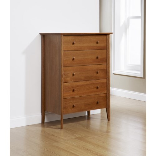 Mountrose Fiona Solid Wood 5 Drawer Chest