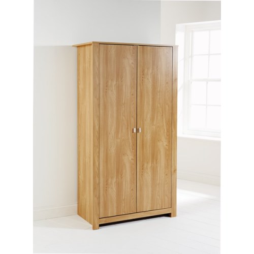Mountrose Oakdale 2 Door Wardrobe in Oak