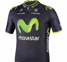 Movistar Team Issue Short Sleeve Jersey By Endura