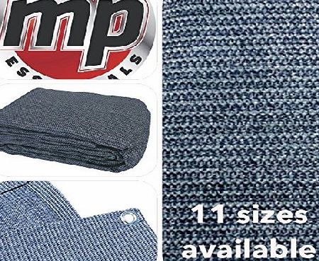 MP Brands MP Essentials Breathable amp; Weatherproof Outdoor Groundsheet Tent amp; Awning Carpet (2.5 x 2.5m, BLUE amp; GREY)