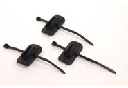 M:Part Self-adhesive cable guides, pack of 3