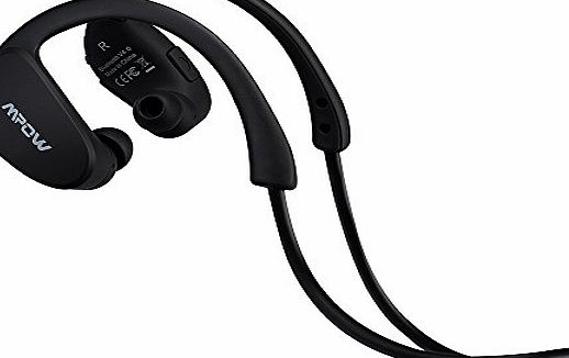 Mpow Cheetah Sport Bluetooth 4.0 Wireless Stereo Headset Headphones with Microphone Hands-free Calling, AptX for Running Work with Apple iphone 6, 6 Plus, 5 5c 5s 4s ipad ipod Touch, Samsung Galaxy S