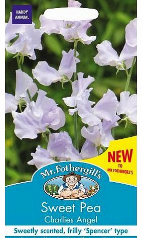 Mr Fothergill?s Seeds Ltd Mr. Fothergills 23230 20 Count Charlies Angel Sweet Pea Mixed Seed