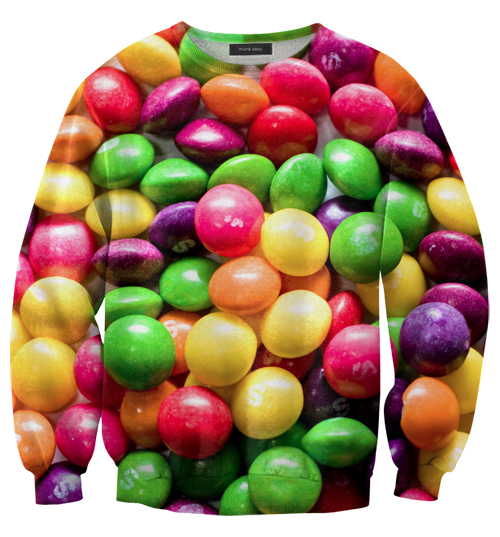 Unisex Rainbow Sweets Jumper from Mr Gugu and