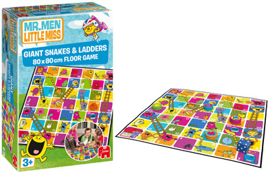 mr men Giant Snakes and Ladders