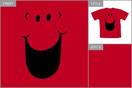 mr. men (Mr Noisy: Big Face) T-shirt brv_30245000P
