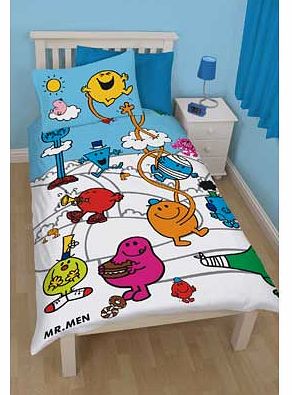 Mr Men Village Duvet Cover Set - Single