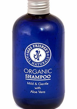 Mrs Frisbees All Naturals Organic Shampoo with Aloe Vera, 250ml