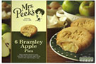 Mrs Peeks Apple Pies (6) On Offer
