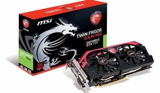 MSI Nvidia GeForce GTX 760 Gaming 4GB DDR5 Twin Frozer IV FAN PCI-E Graphics Card