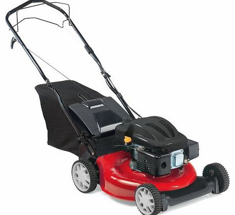 42cm Self-Propelled Petrol Lawn Mower with 60L Grass Bag
