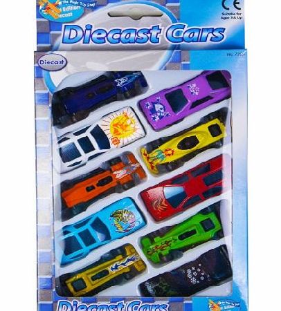 MTS 10 Die Cast F1 Racing Cars Vehicle Play Set Toy Car Childrens Boys