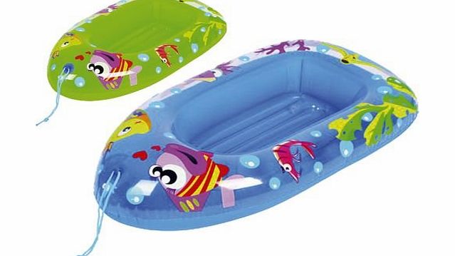 MTS Childs Inflatable Dinghy Float Boat Kids Childrens Swimming Pool Beach Toy