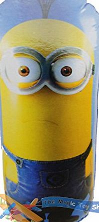 MTS Despicable Me Minion Dave Or Kavin 3D Inflatable Boxing Punch Bop Bags Kids Outdoor Indoor Toy (Minion Kevin)