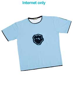 muddyfox Blue T-Shirt - Size Large