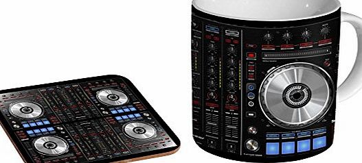 mugmart DJ Deck EDM House Techno Awesome Ceramic Coffee MUG   Coaster Gift Set ...